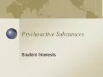 Psychoactive Substances - slide 1