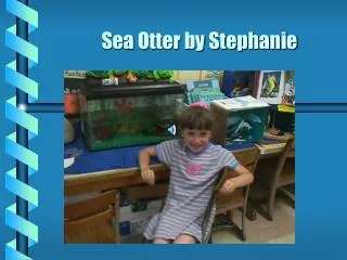 Sea Otter by Stephanie