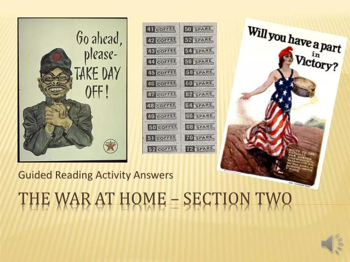 guided reading activity answers