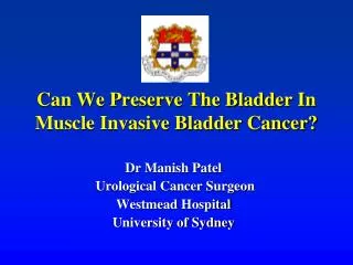 Can We Preserve The Bladder In Muscle Invasive Bladder Cancer?