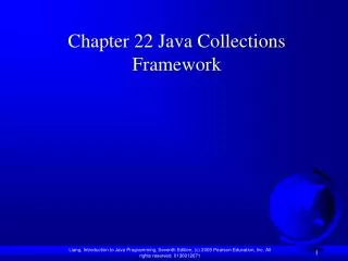 chapter 22 java collections framework