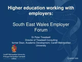 South East Wales Employer Forum Original Partners