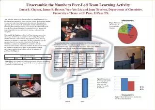 Unscramble the Numbers Peer-Led Team Learning Activity