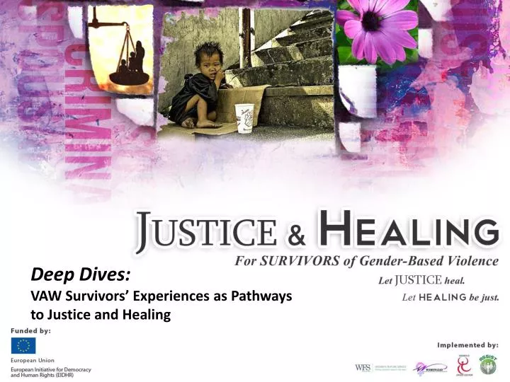 deep dives vaw survivors experiences as pathways to justice and healing