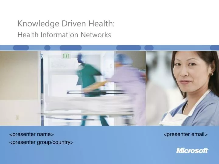 knowledge driven health health information networks