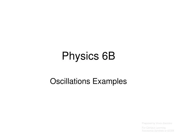 physics 6b