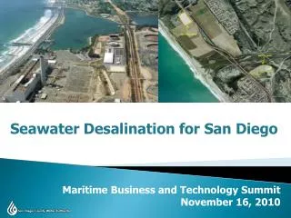 San Diego County Water Issues 2010 Update