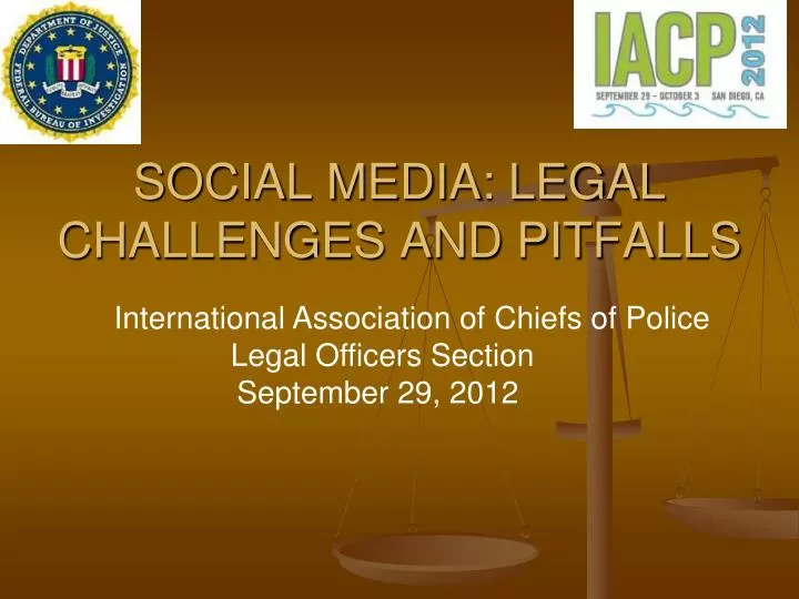 social media legal challenges and pitfalls