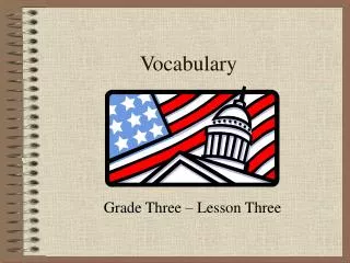 vocabulary