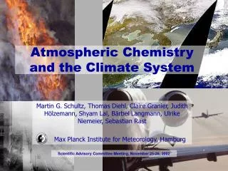 Atmospheric Chemistry and the Climate System