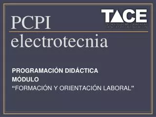 PCPI electrotecnia