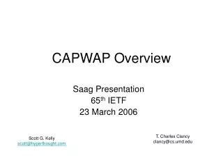 CAPWAP Overview