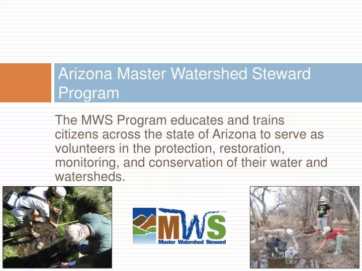 arizona master watershed steward program