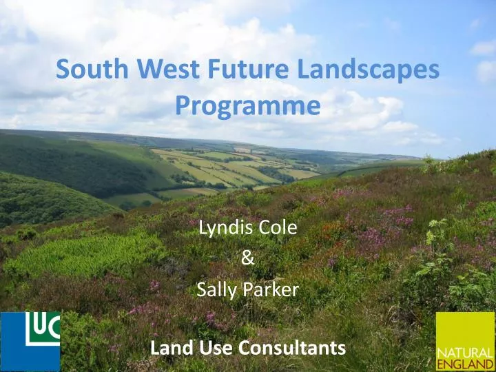 south west future landscapes programme