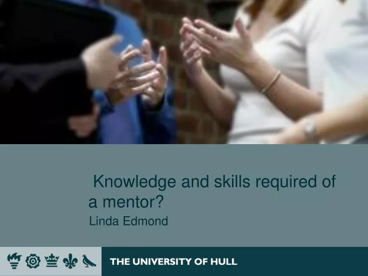 knowledge and skills required of a mentor