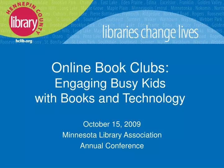 online book clubs engaging busy kids with books and technology