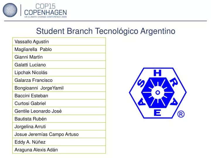 student branch tecnol gico argentino