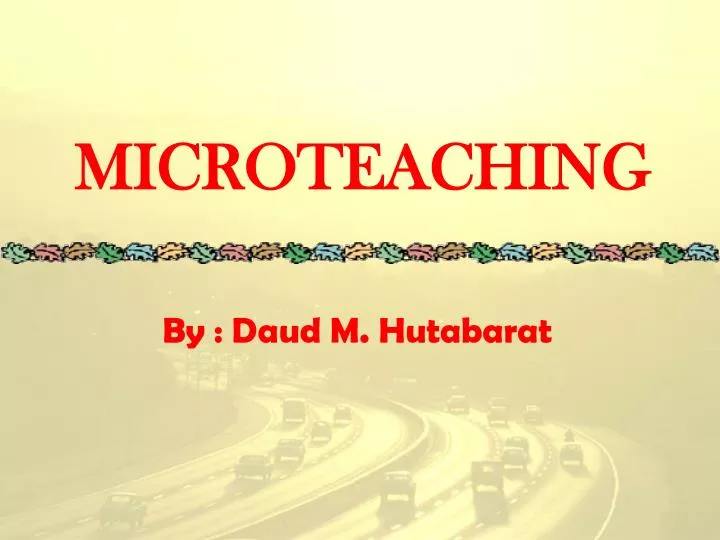 microteaching