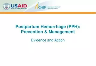 Postpartum Hemorrhage (PPH): Prevention &amp; Management
