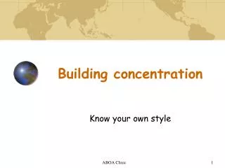 Building concentration