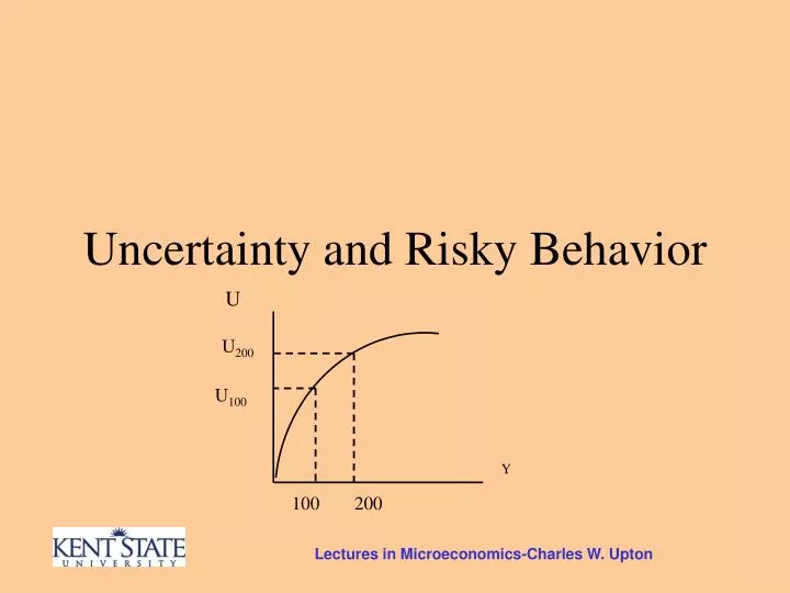 uncertainty and risky behavior