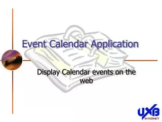 Event Calendar Application