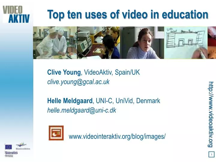 top ten uses of video in education