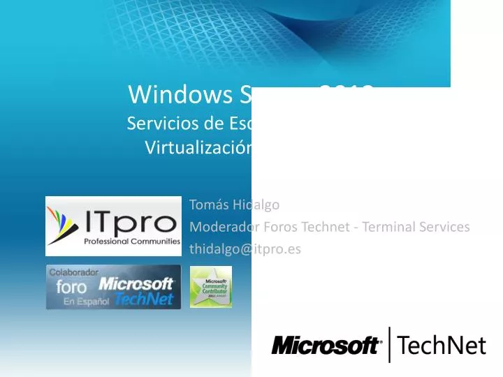 windows server 2012 servicios de escritorio remoto virtualizaci n de la sesi n
