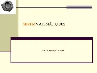 mirem matem tiques