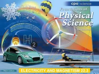 ELECTRICITY AND MAGNETISM 22.3