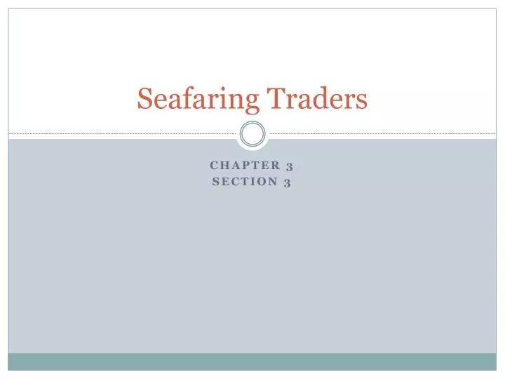 seafaring traders