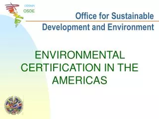 Office for Sustainable Development and Environment