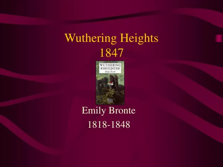 wuthering heights 1847