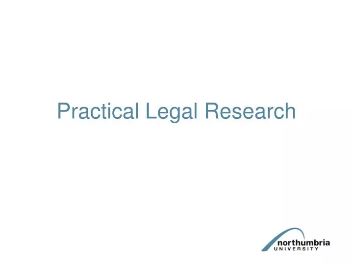 practical legal research