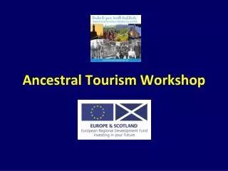 Ancestral Tourism Workshop