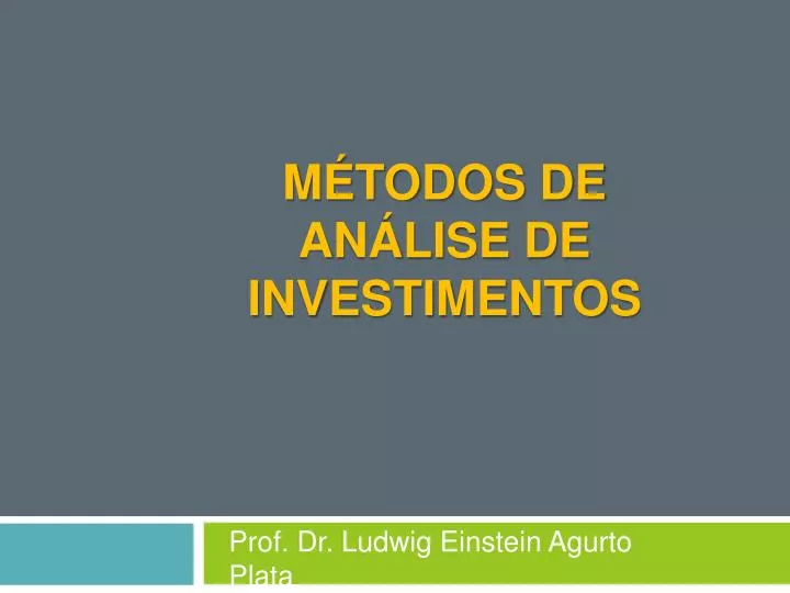 PPT - Fundos de Investimentos PowerPoint Presentation, free download -  ID:4800754
