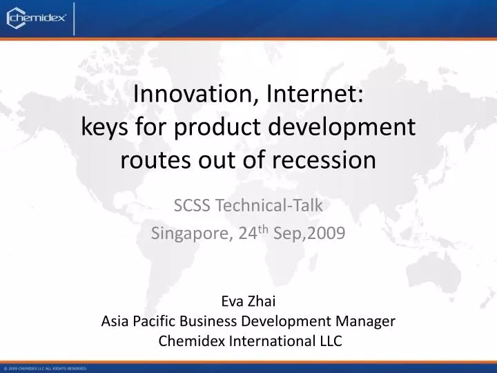 innovation internet keys for product development routes out of recession