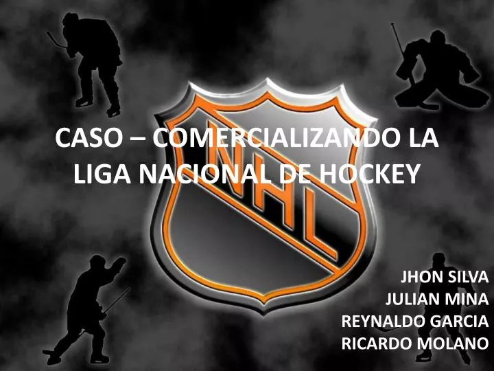 caso comercializando la liga nacional de hockey