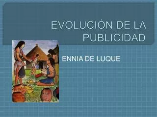 evoluci n de la publicidad