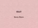 Wolf! - slide 1