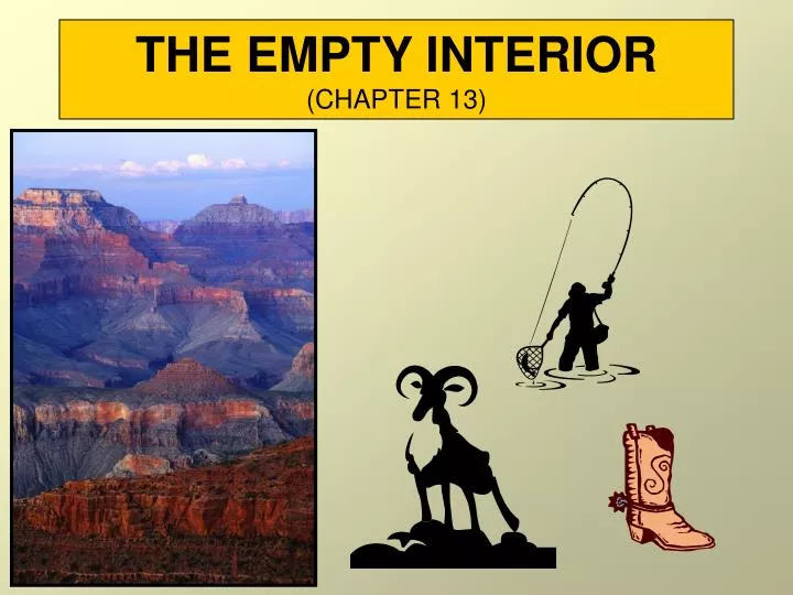 the empty interior chapter 13