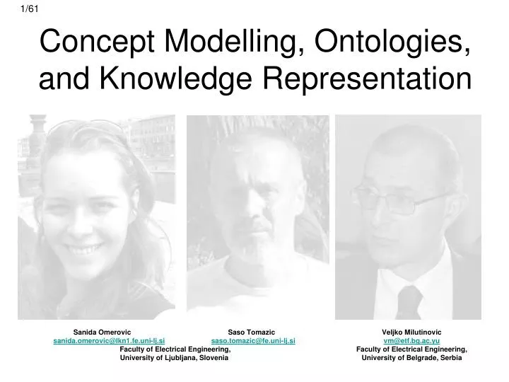 concept modelling ontologies and knowledge representation