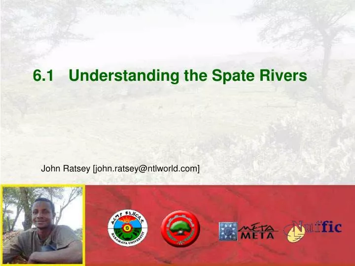 6 1 understanding the spate rivers