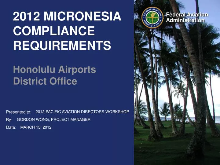 2012 micronesia compliance requirements