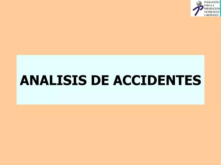 analisis de accidentes