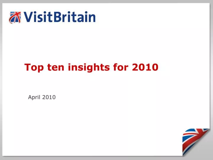 top ten insights for 2010