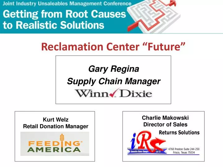 reclamation center future