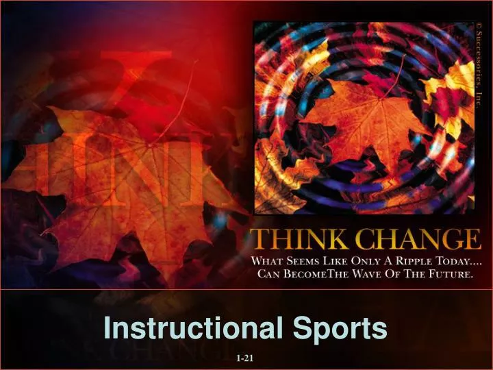 instructional sports