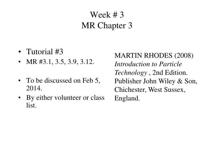 week 3 mr chapter 3