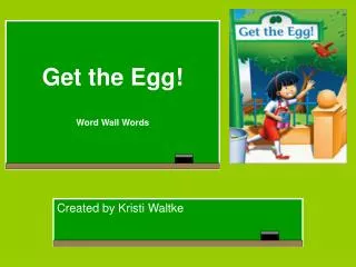Get the Egg! Word Wall Words